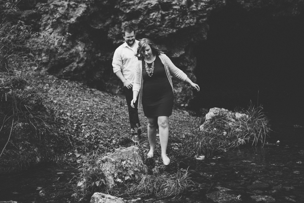 Natural Falls State Park Engagement