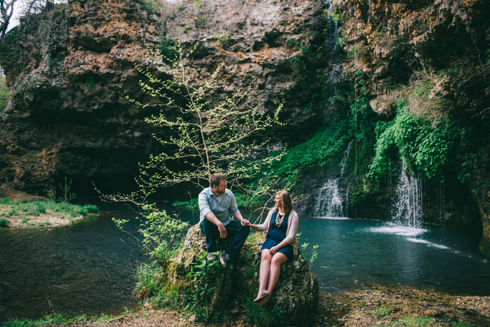 Natural Falls State Park Engagement
