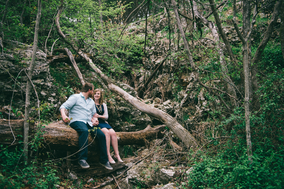 Natural Falls State Park Engagement