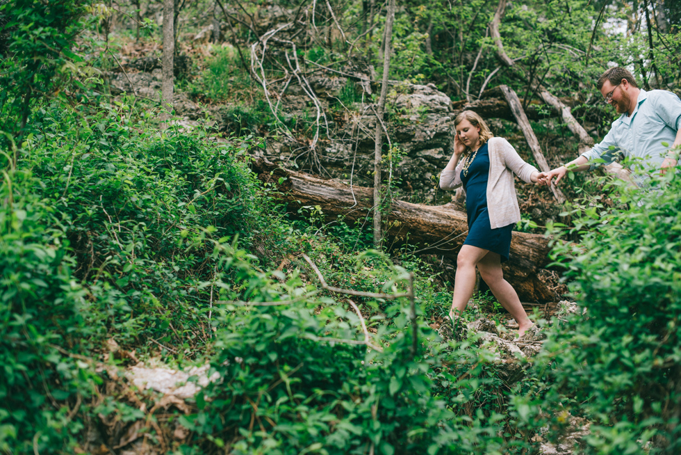 Natural Falls State Park Engagement