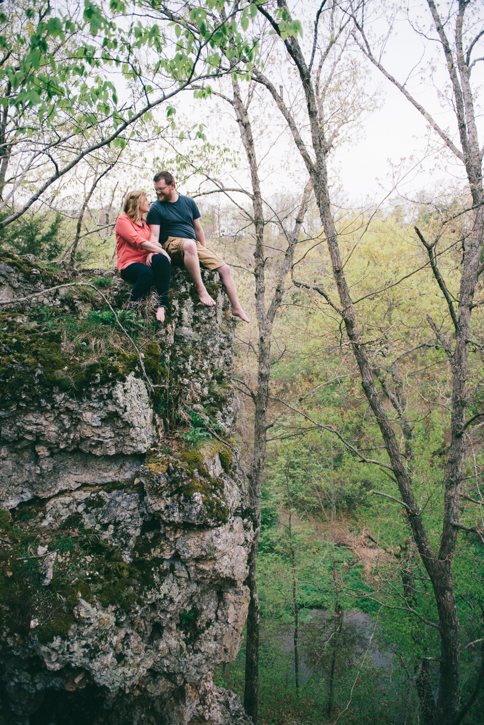 Natural Falls State Park Engagement