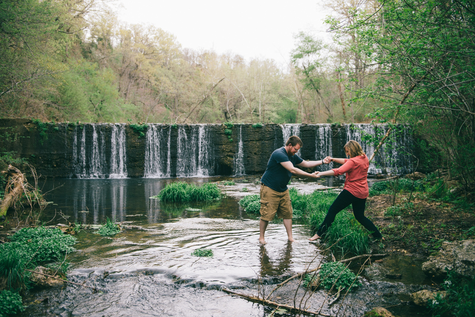 Natural Falls State Park Engagement