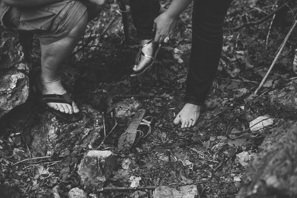 Natural Falls State Park Engagement