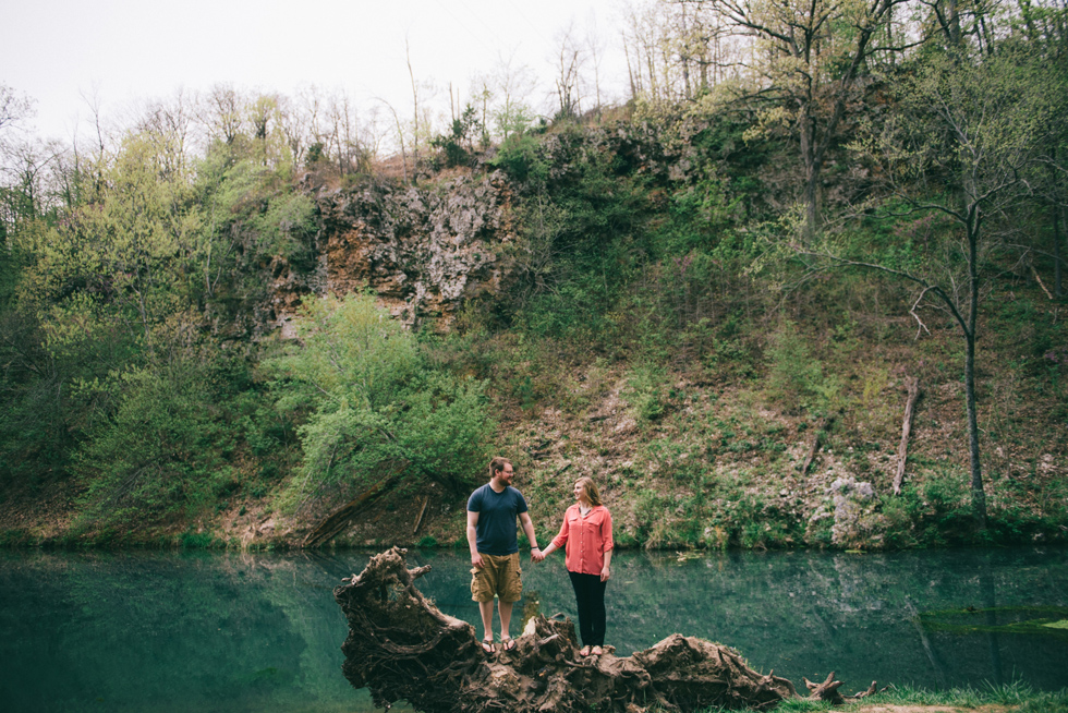 Natural Falls State Park Engagement