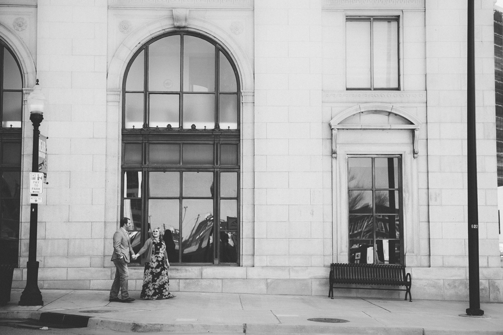 Engagement Downtown Tulsa