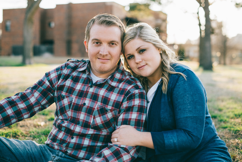 Engagement Downtown Tulsa