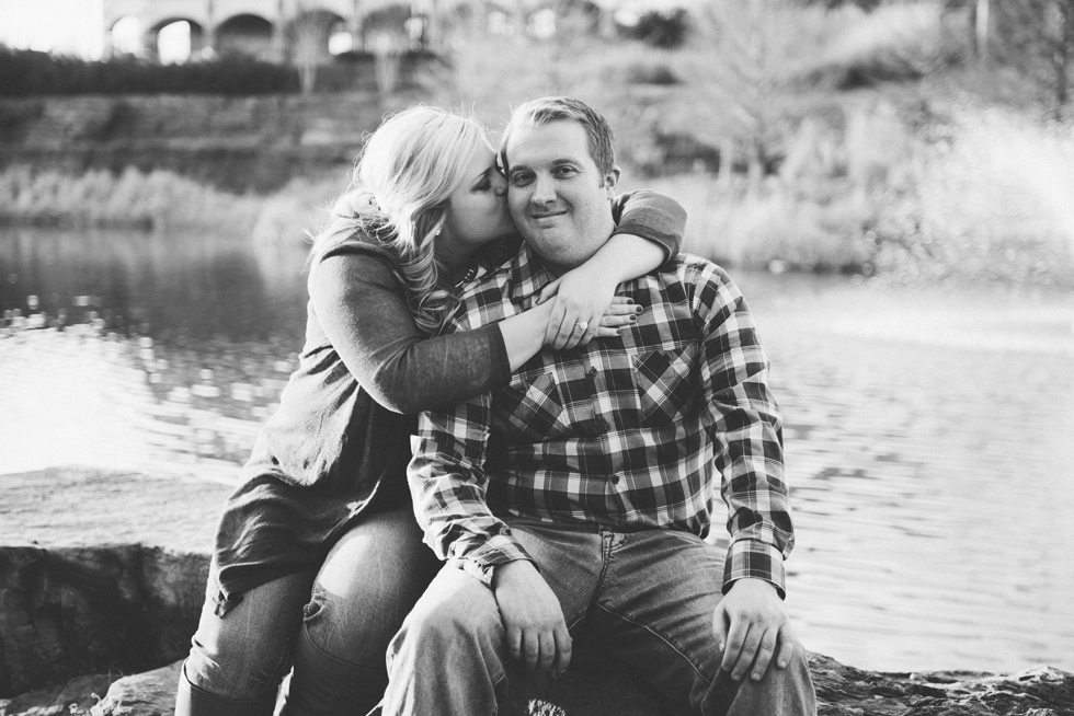 Engagement Downtown Tulsa