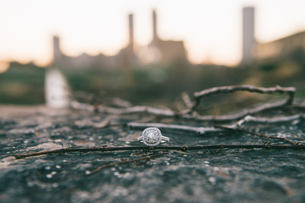 Engagement Downtown Tulsa