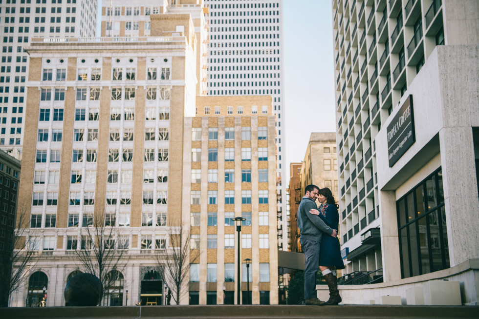 Downtown Tulsa Engagement