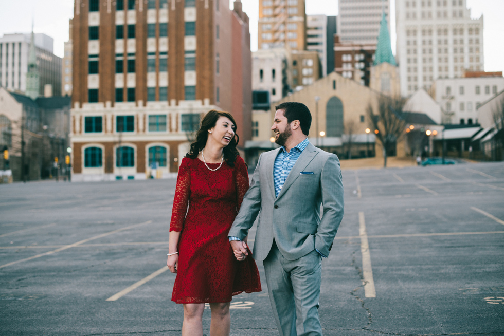 Downtown Tulsa Engagement