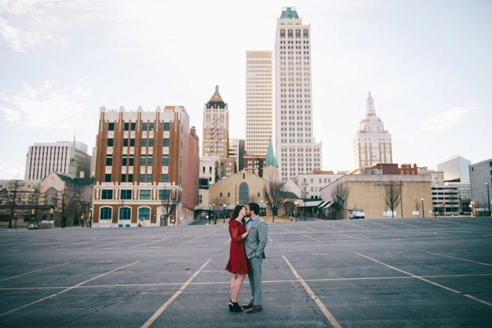 Downtown Tulsa Engagement