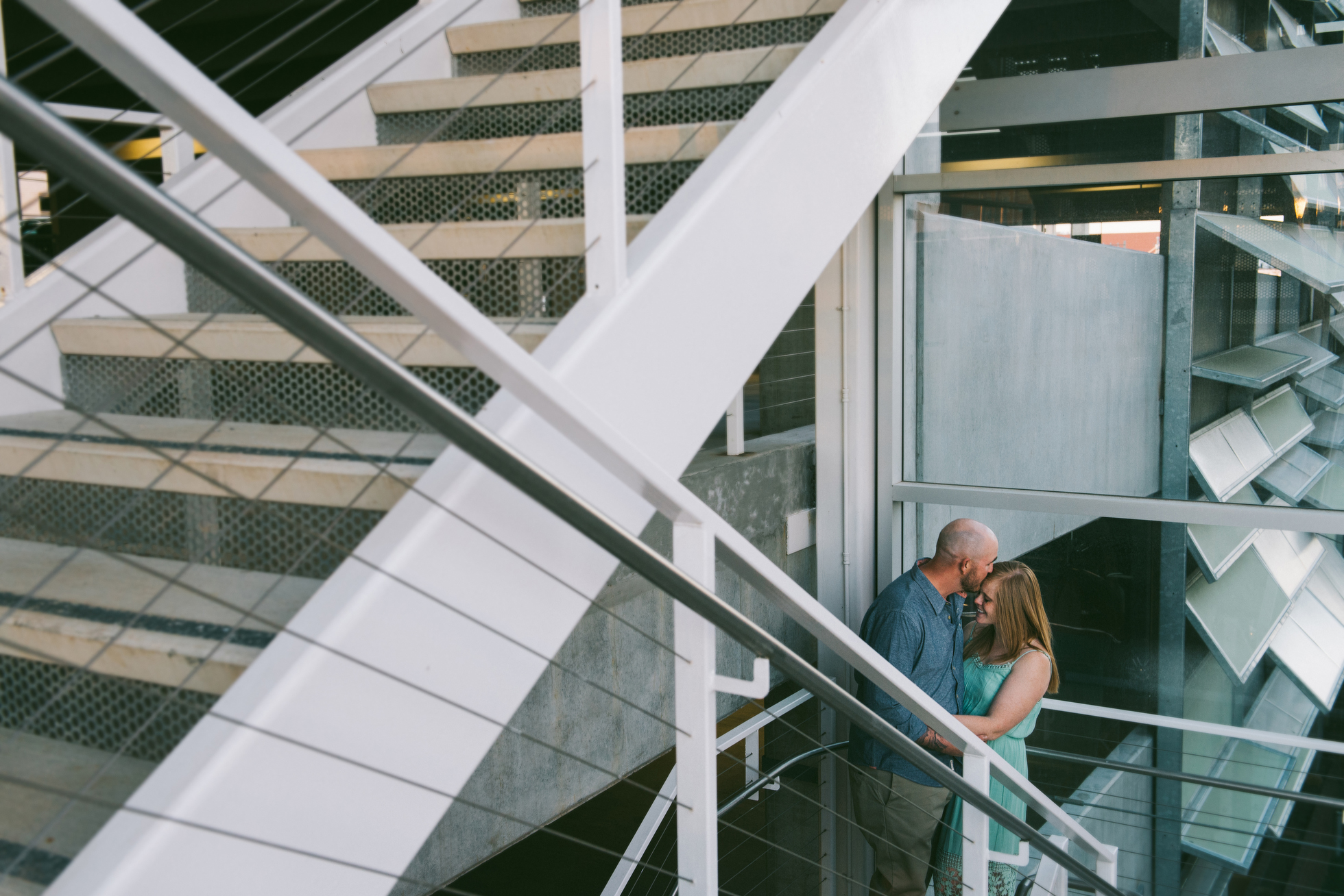 at home engagement session