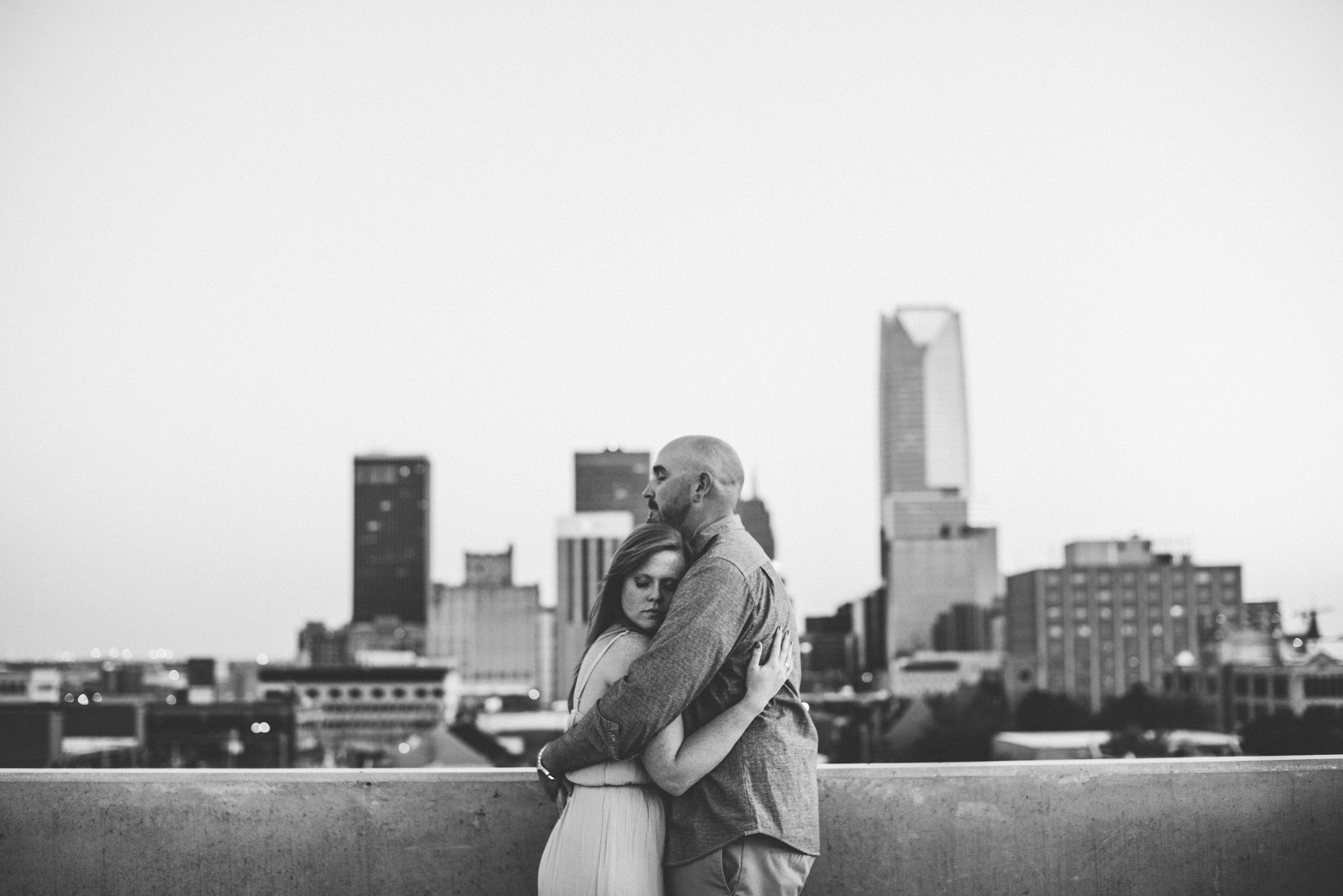 at home engagement session