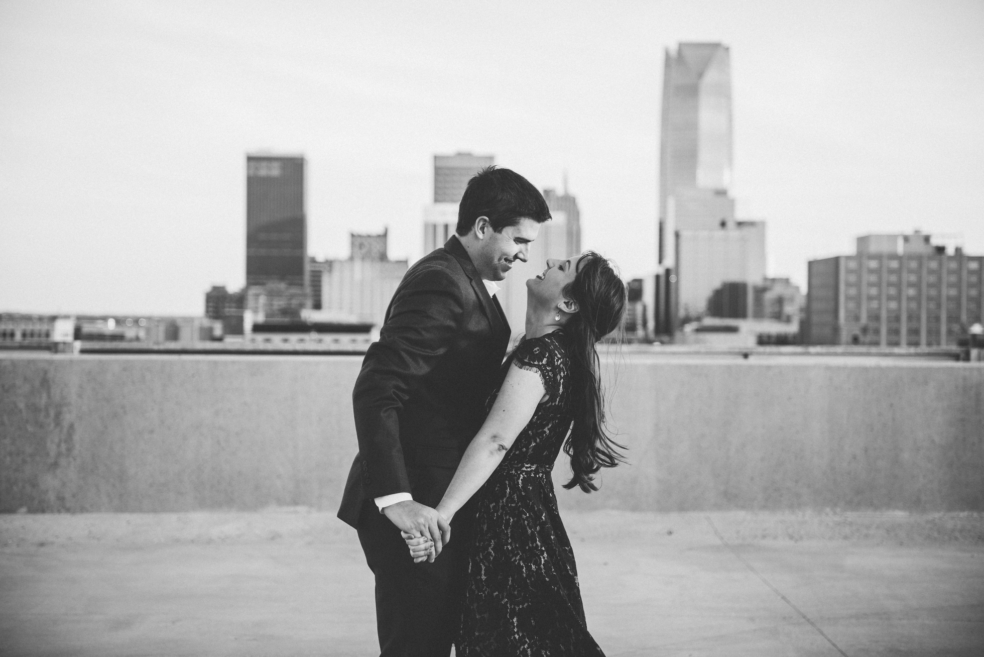 downtown okc engagement