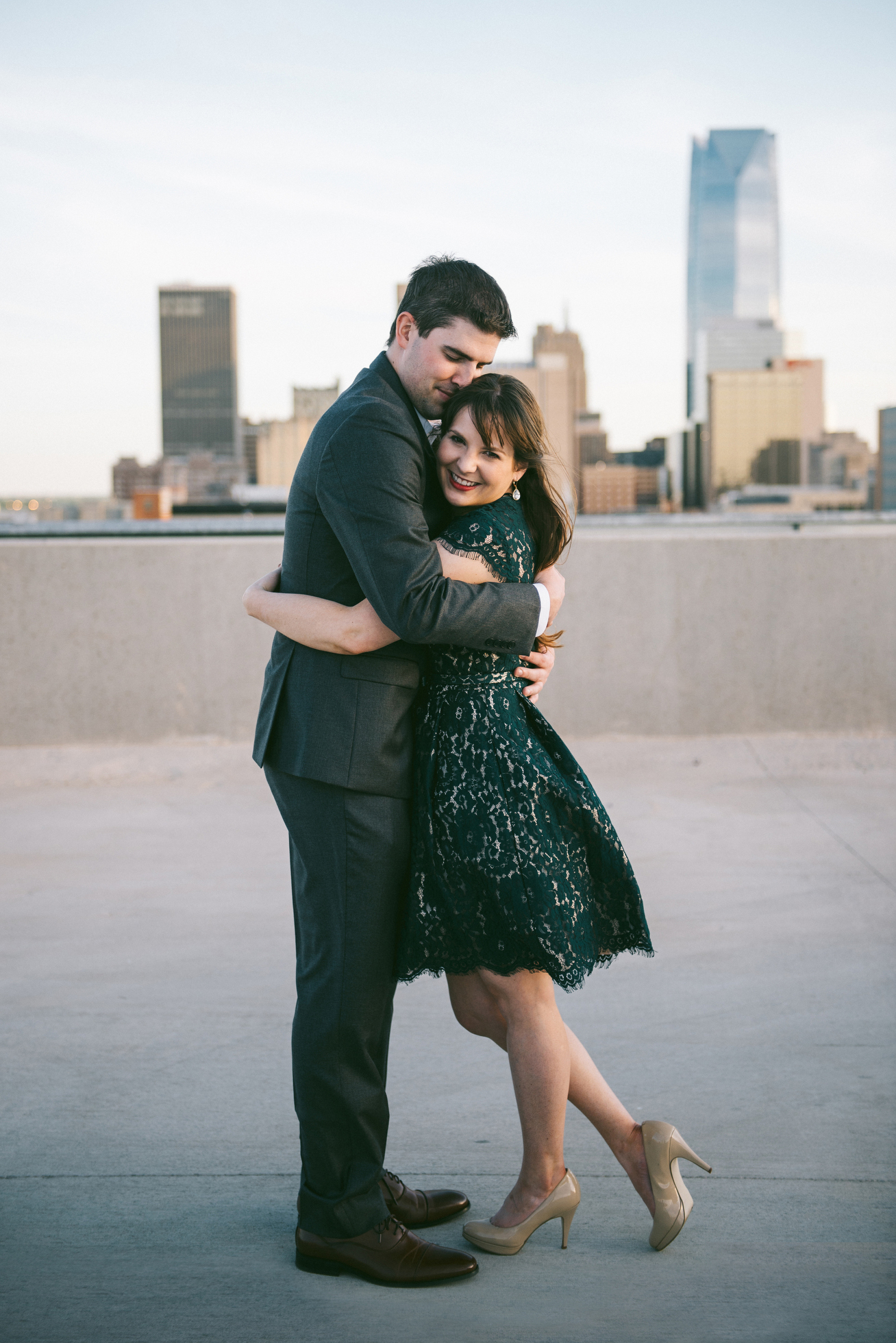 downtown okc engagement
