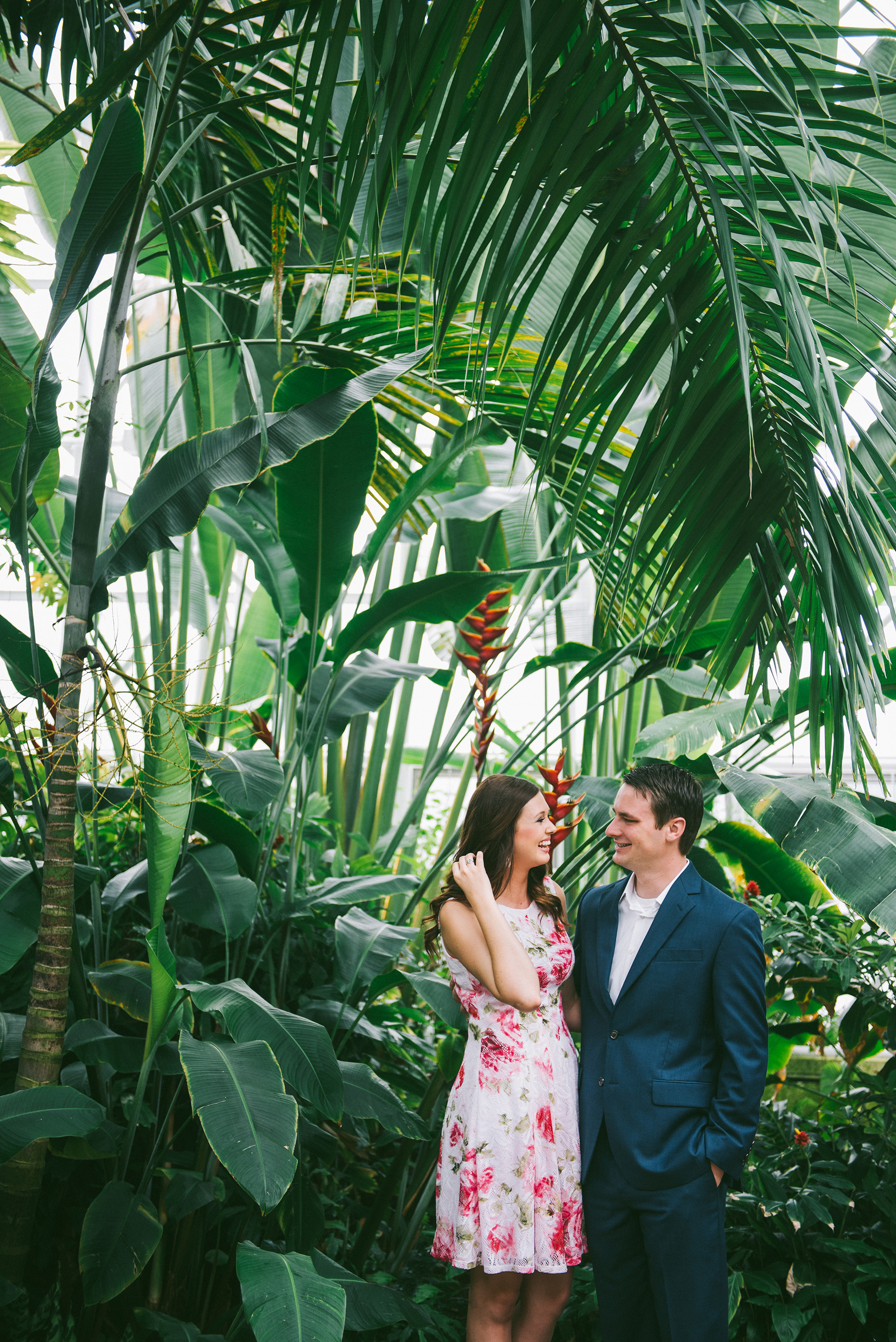 myriad botanical garden engagement