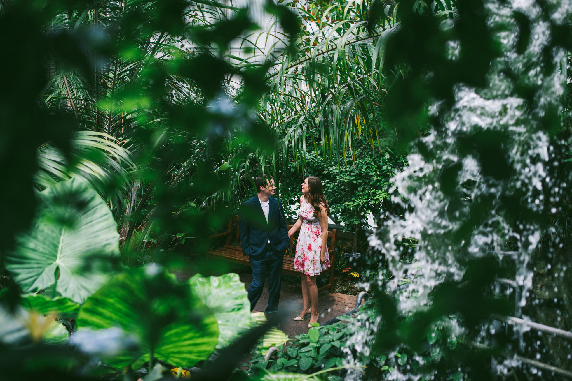 myriad botanical gardens engagement