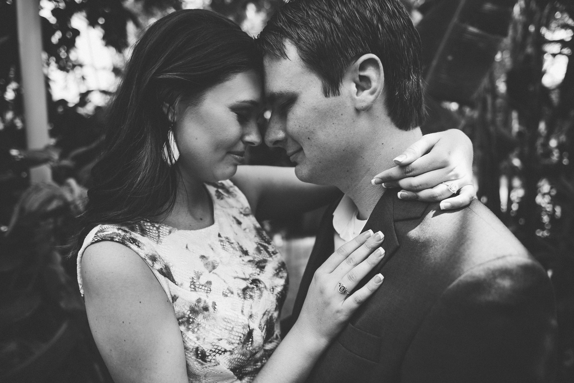 myriad botanical garden engagement