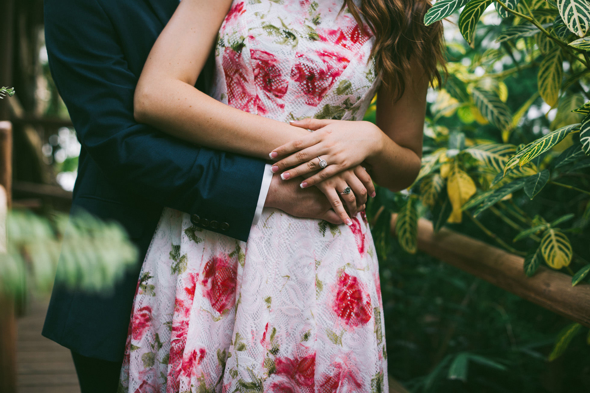 myriad botanical garden engagement