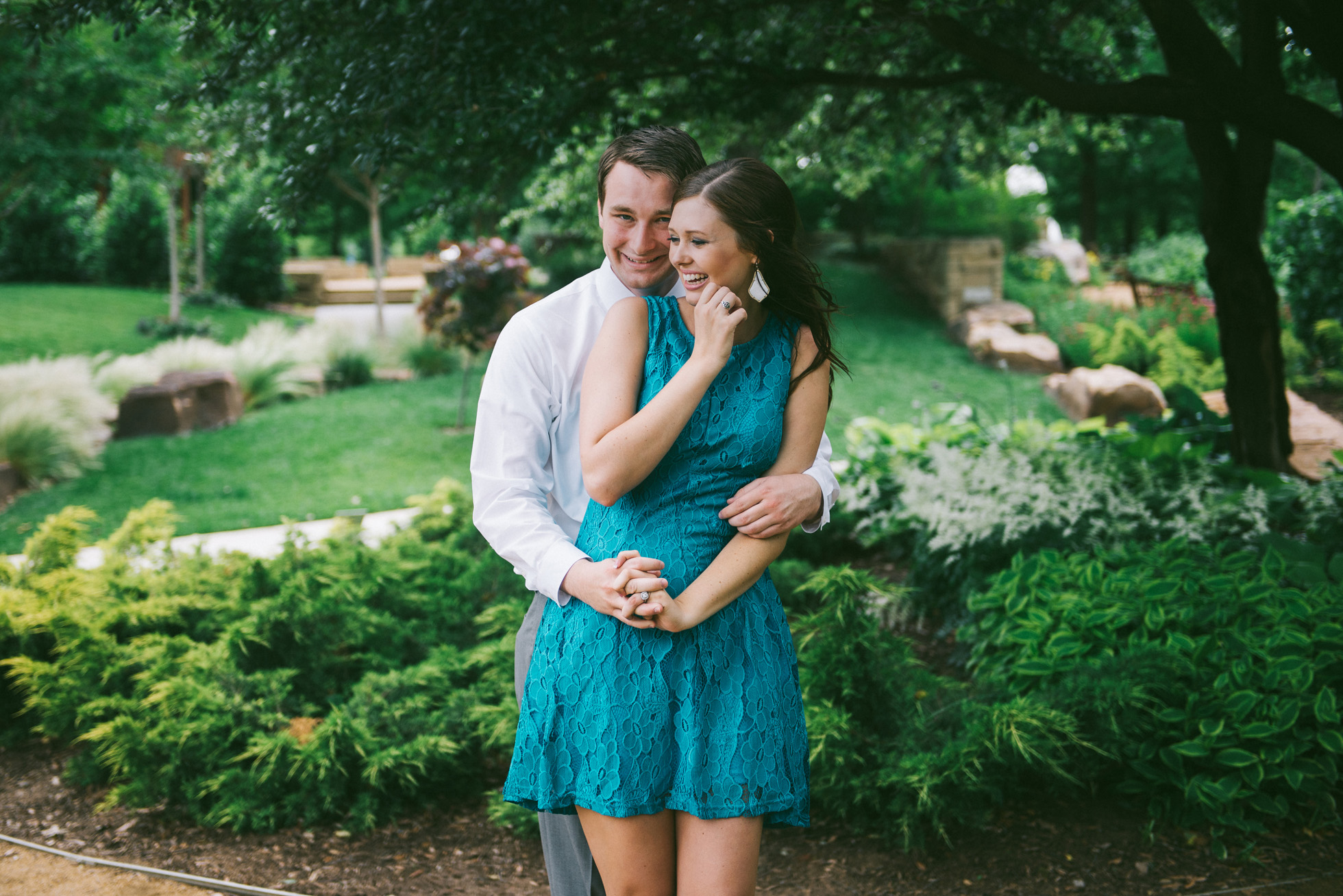 myriad botanical garden engagement