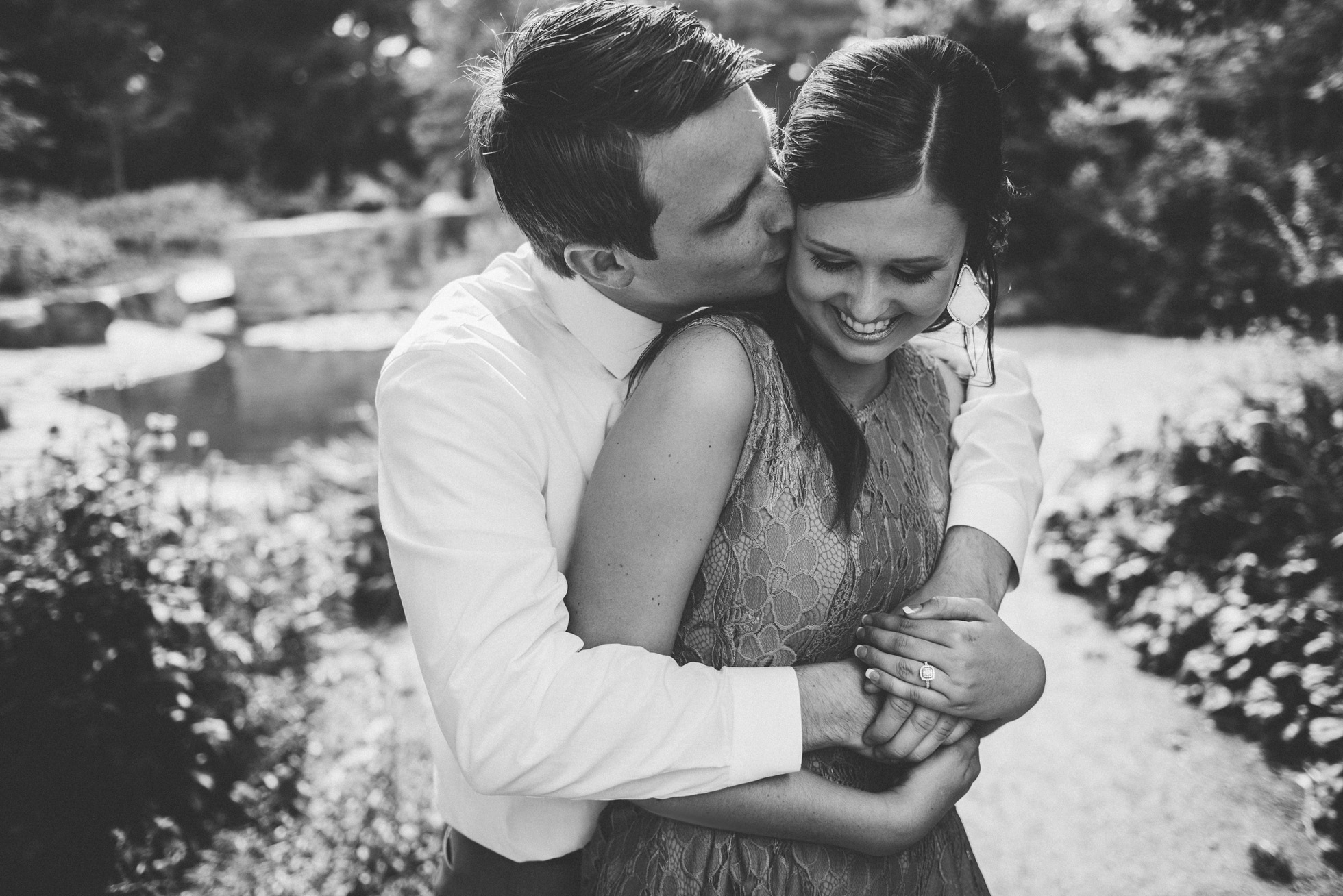 myriad botanical garden engagement