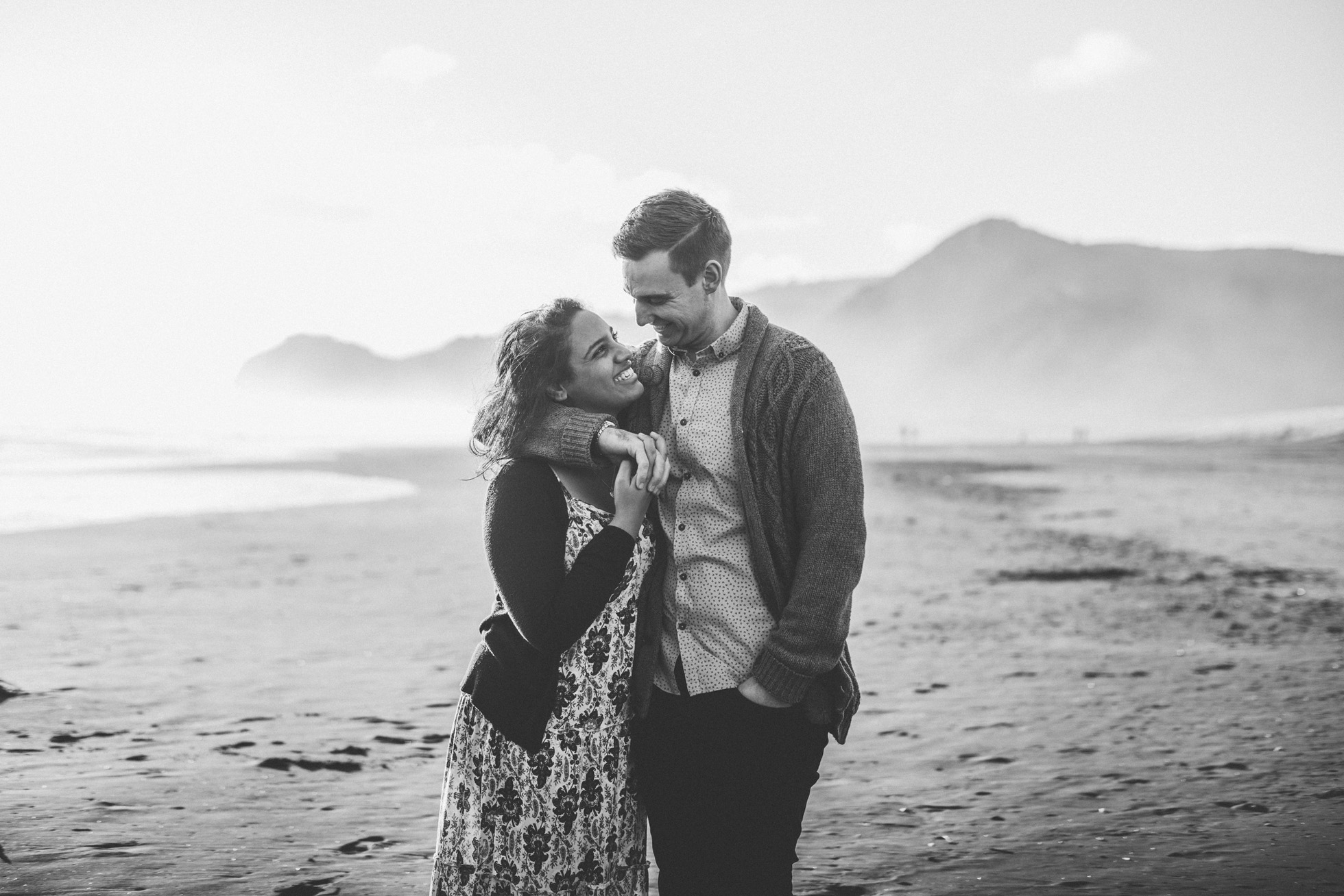 piha beach engagement