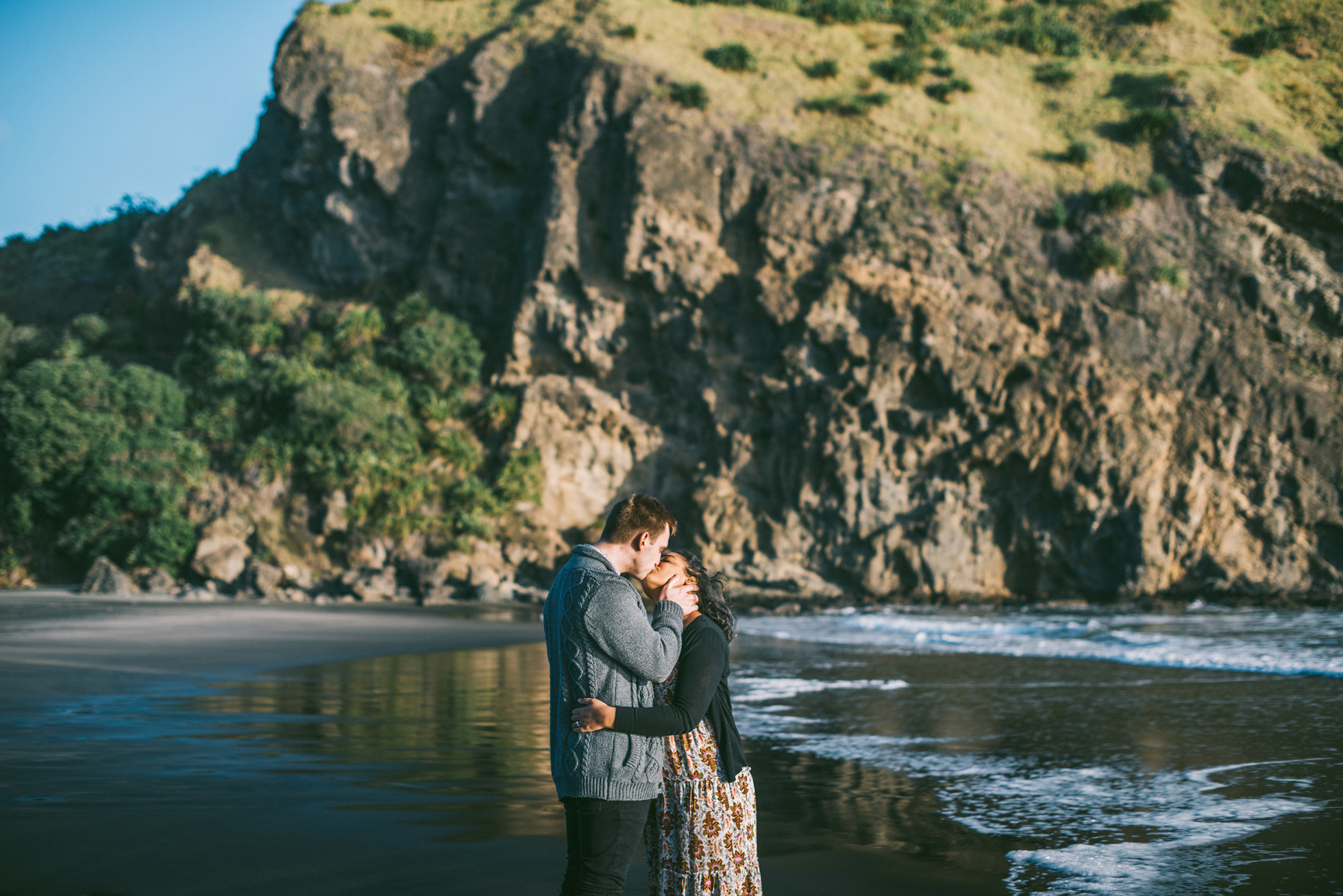 piha beach engagement