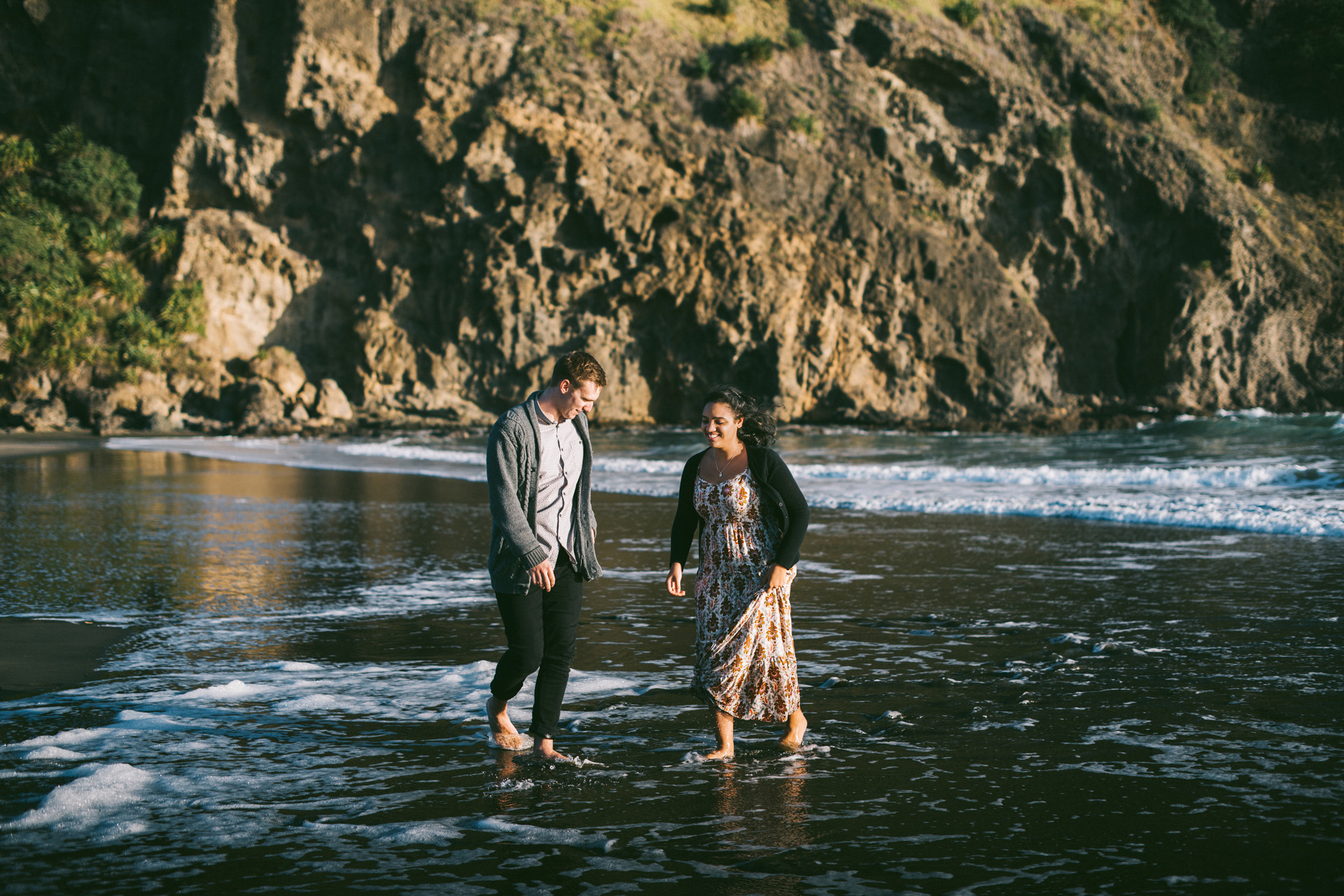 piha beach engagement