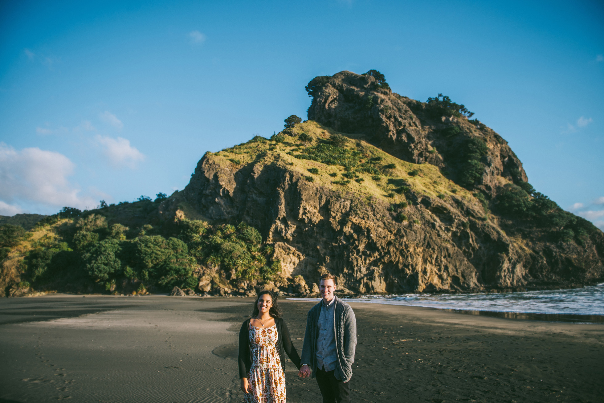 piha beach engagement