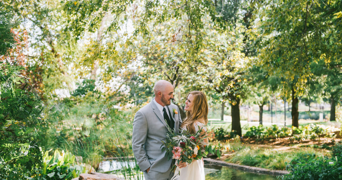 Myriad Botanical Gardens OKC Wedding | Bo ♥ Danielle