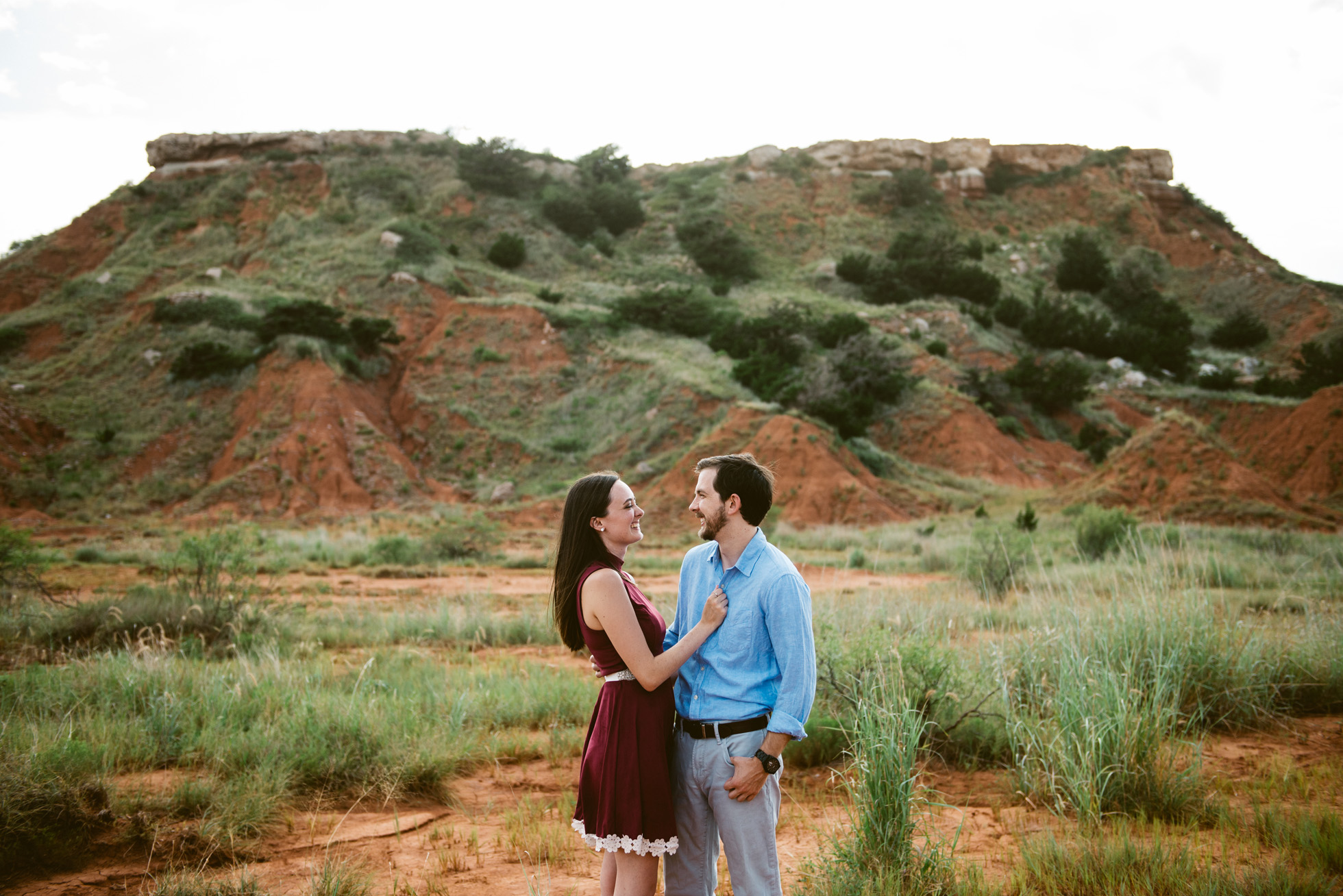 glass mountain state park engagement