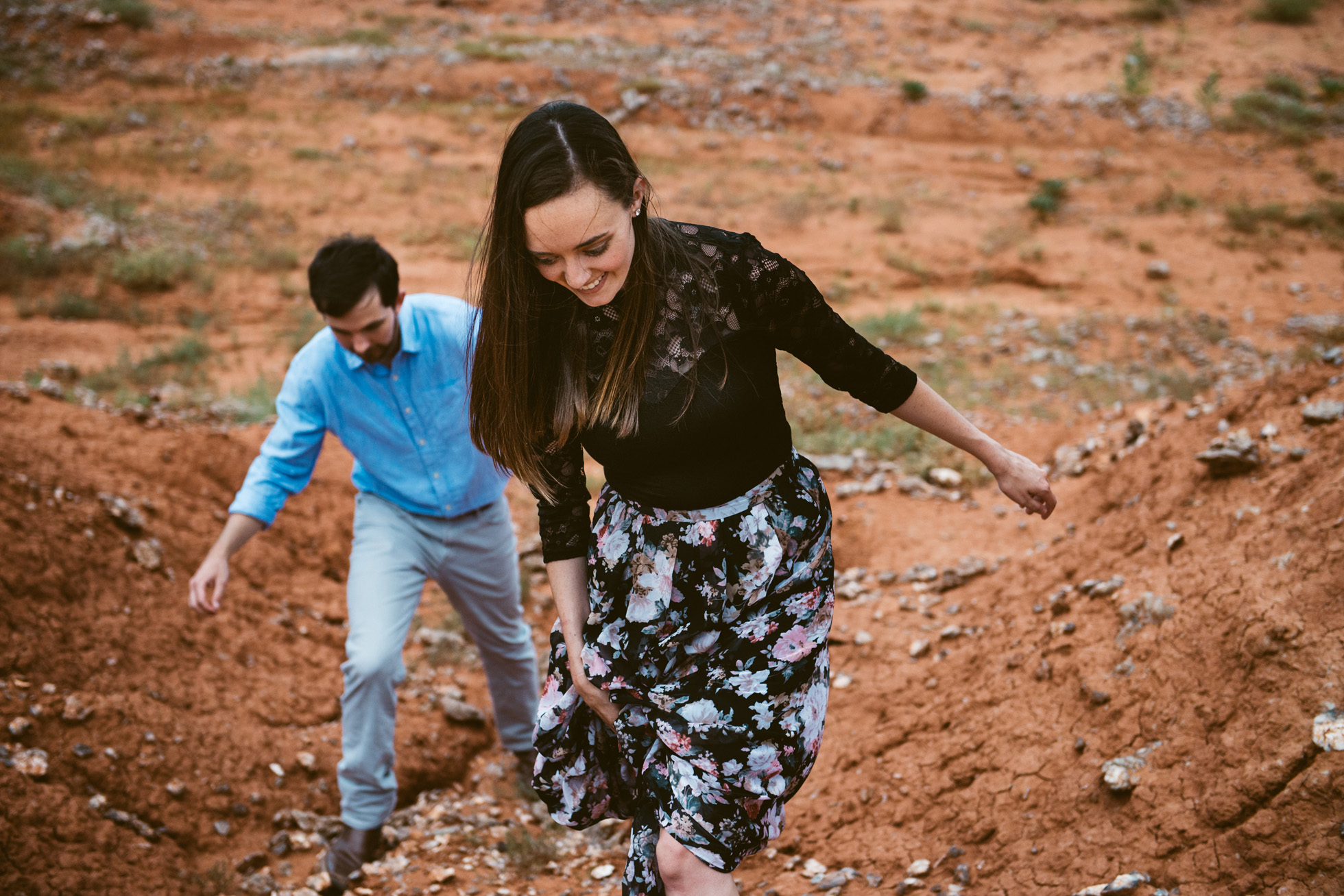 glass mountain state park engagement