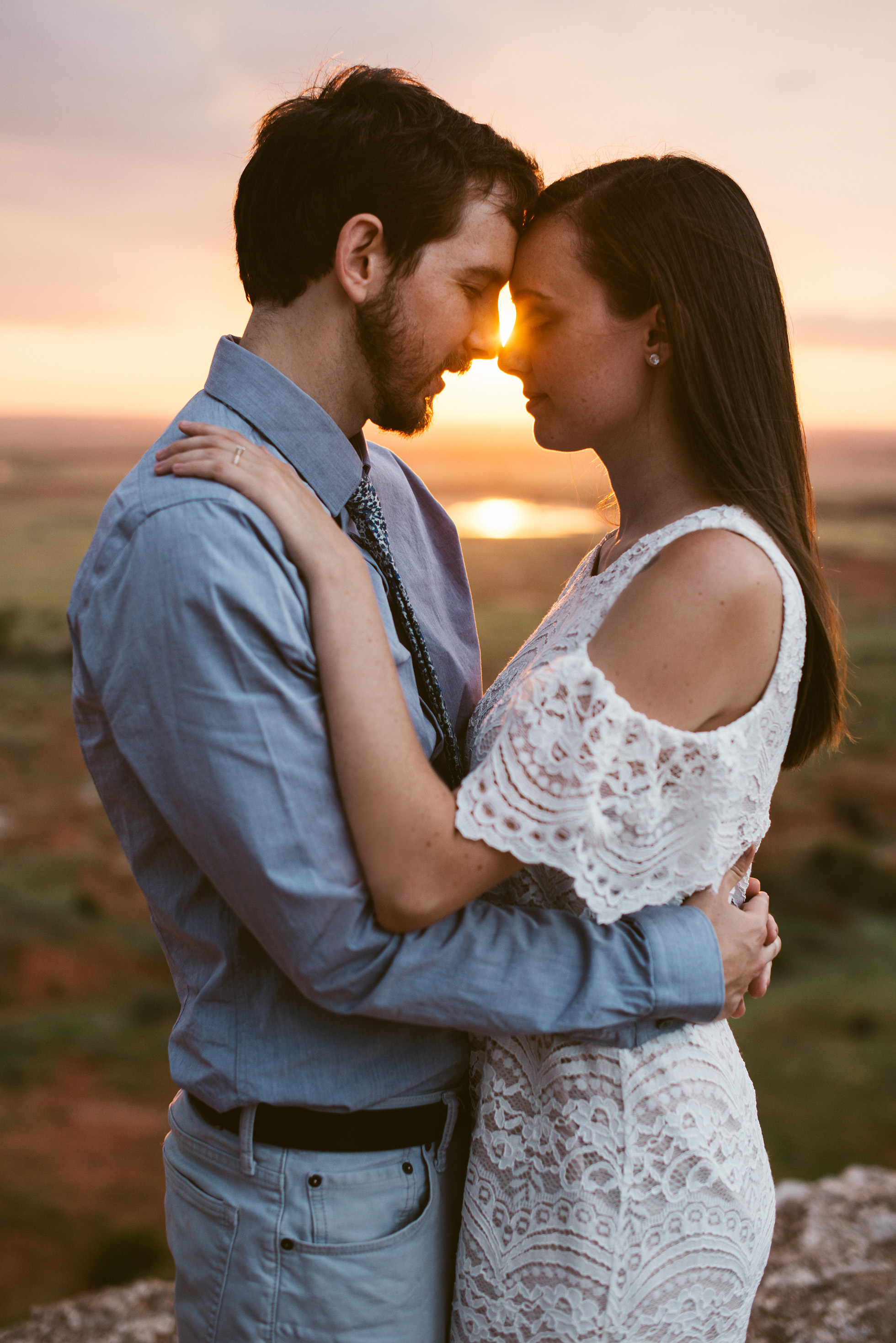 glass mountain state park engagement