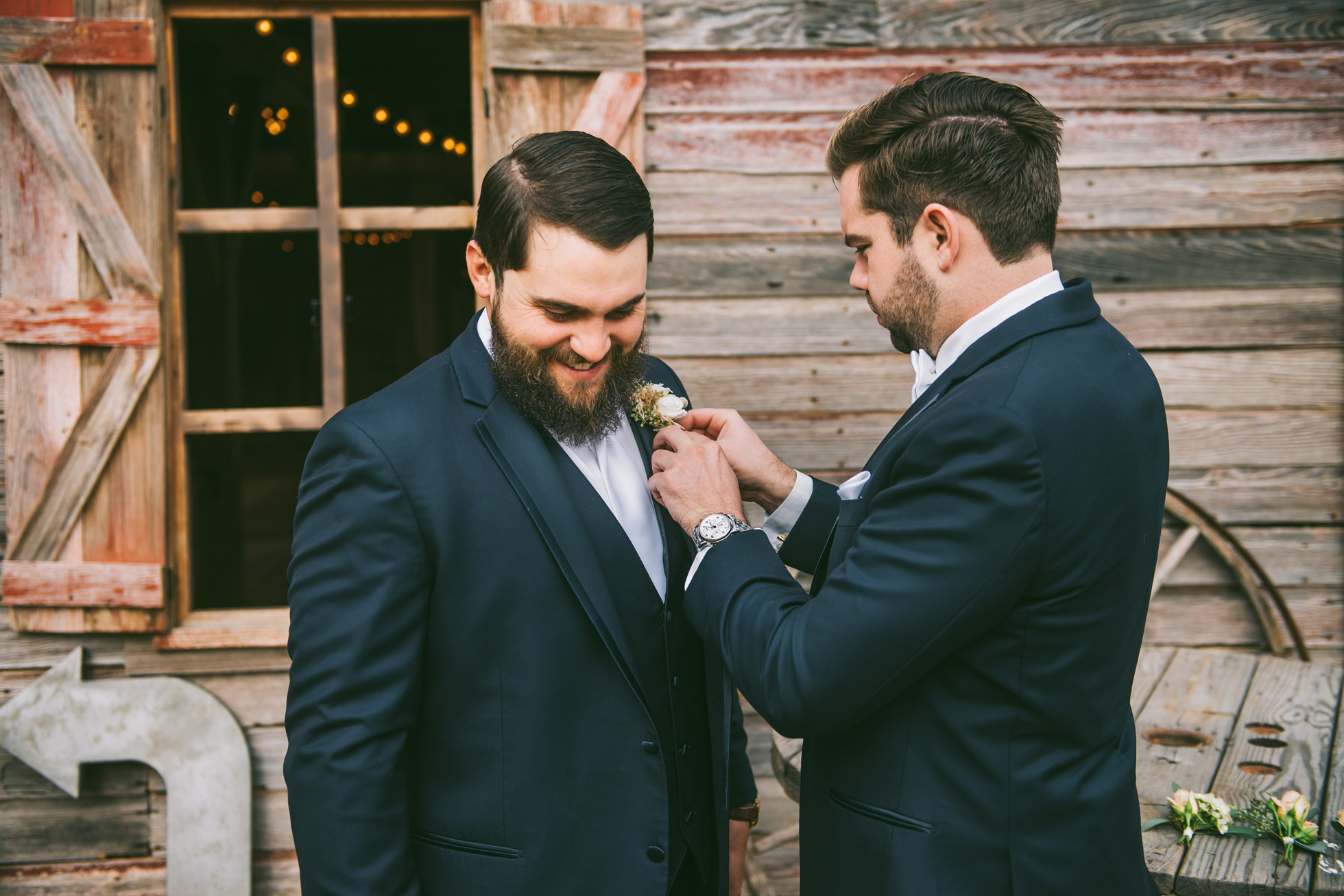 Barn at the Woods wedding