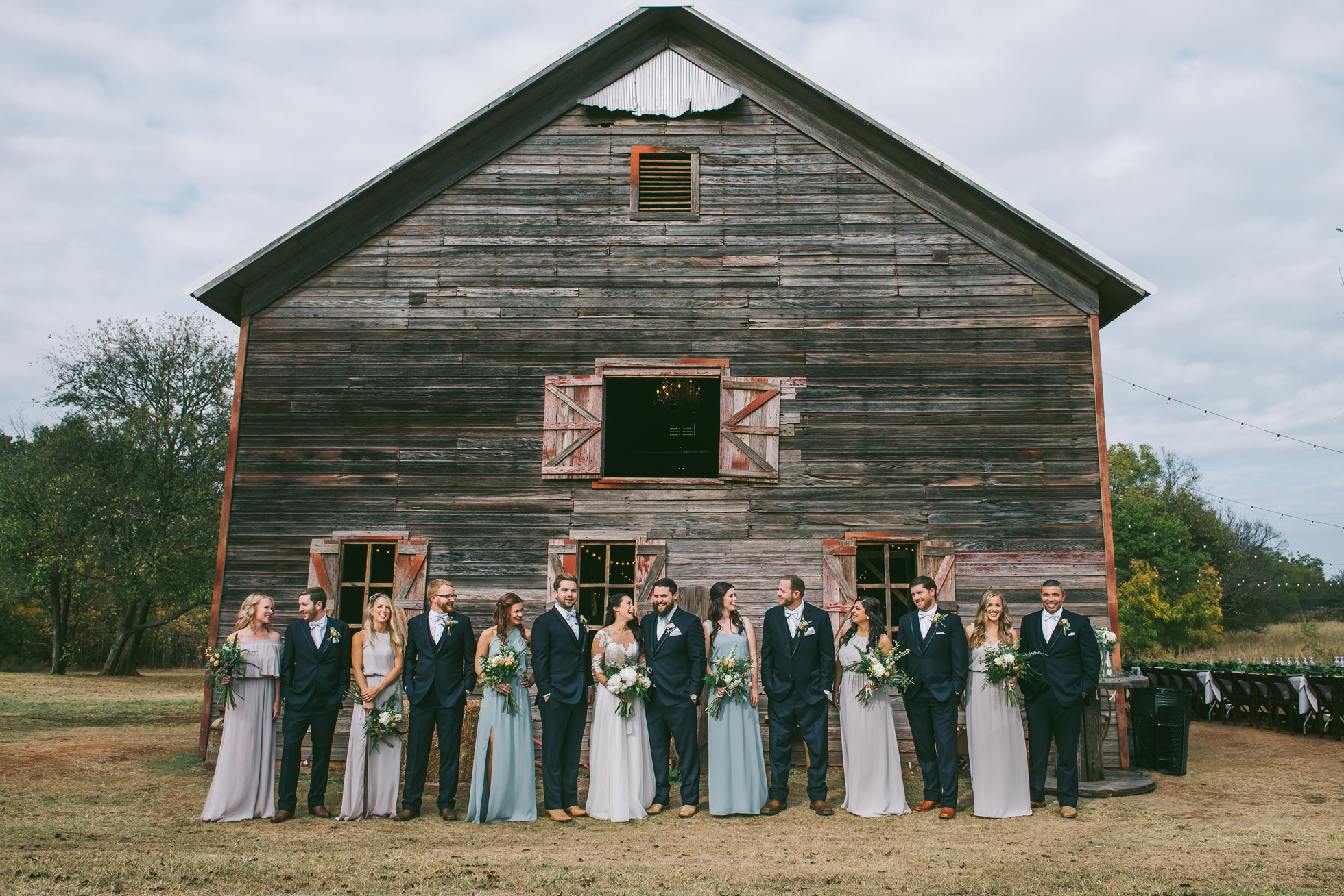 Barn at the Woods wedding