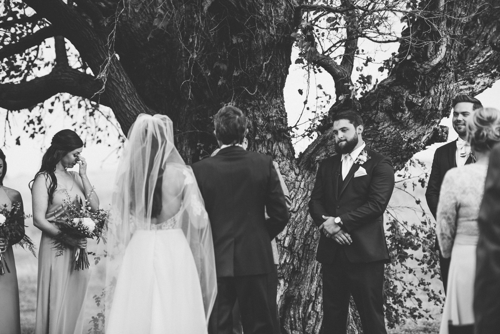 Barn at the Woods wedding