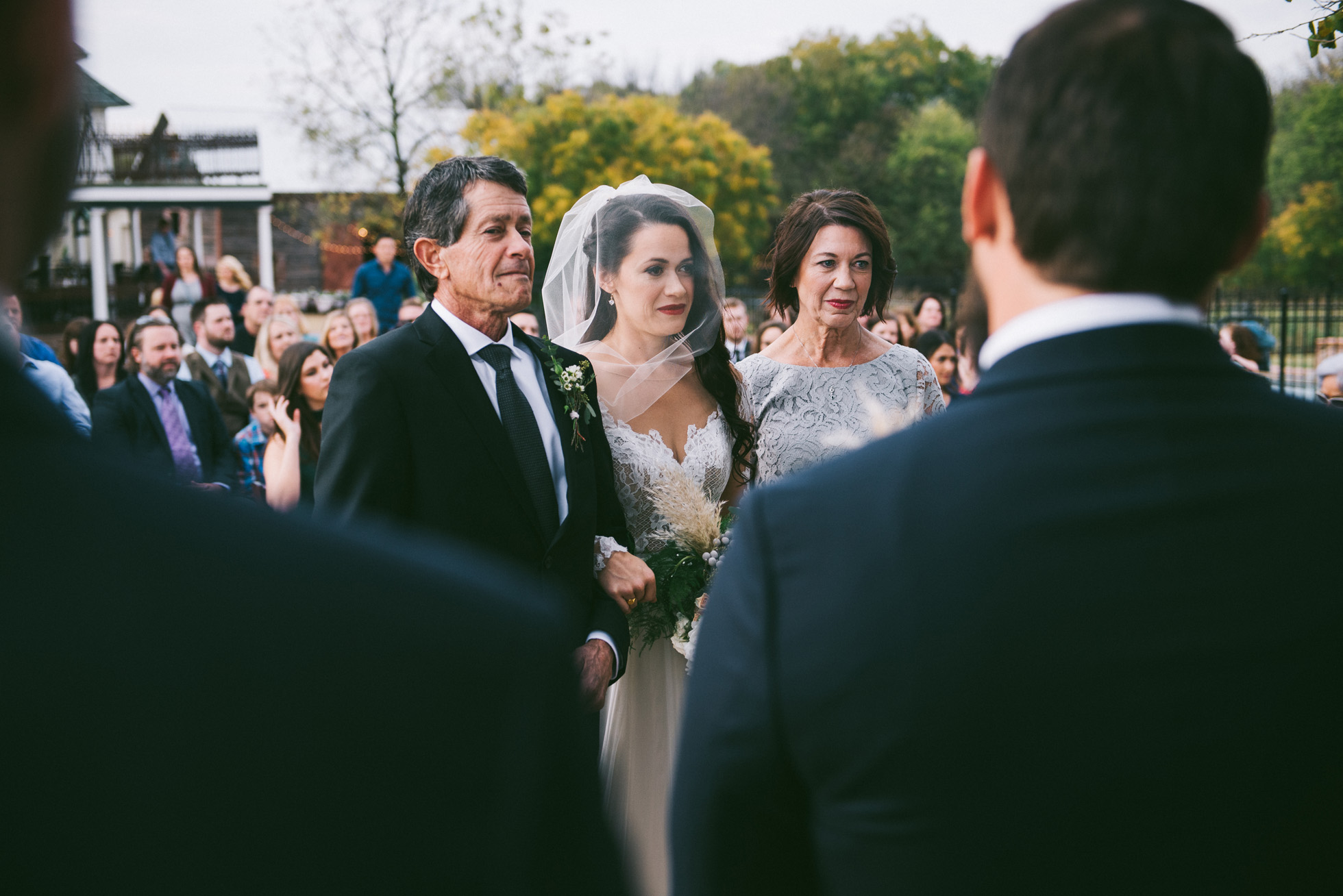 Barn at the Woods wedding