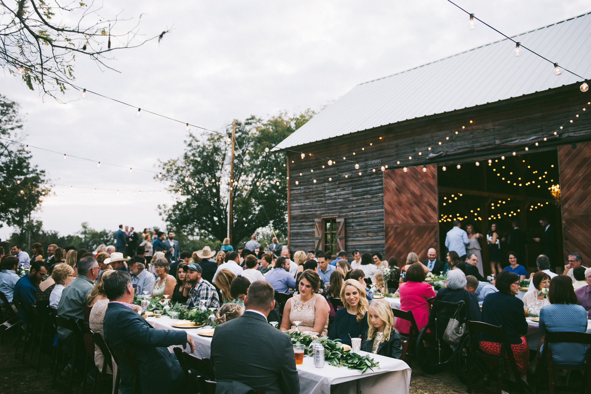 Barn at the Woods wedding