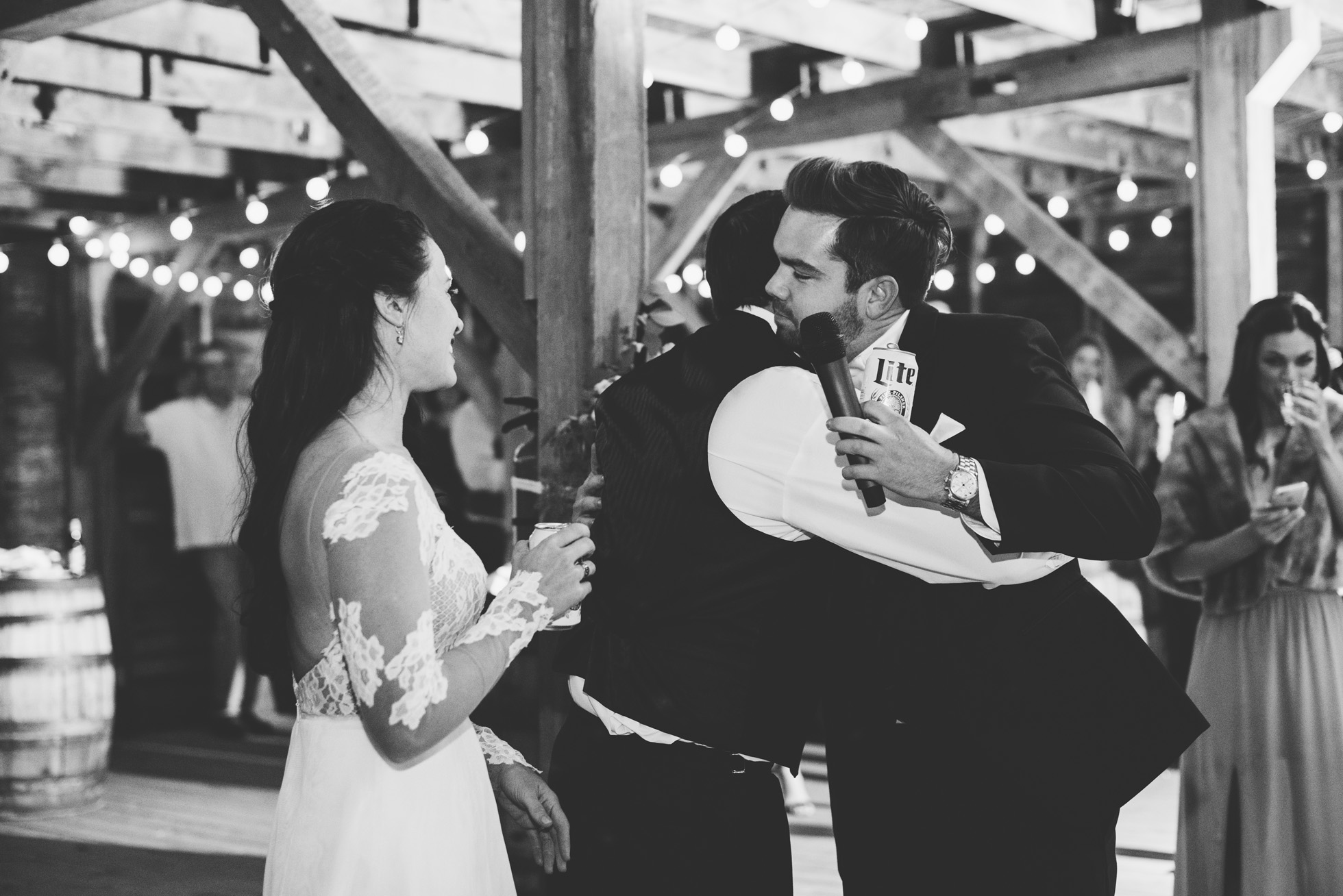 Barn at the Woods wedding