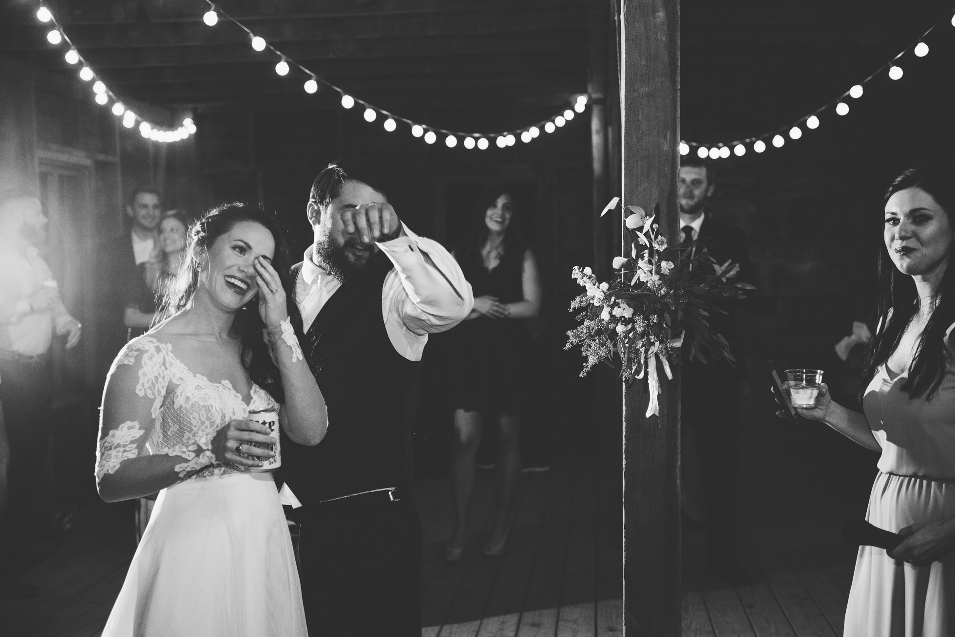 Barn at the Woods wedding