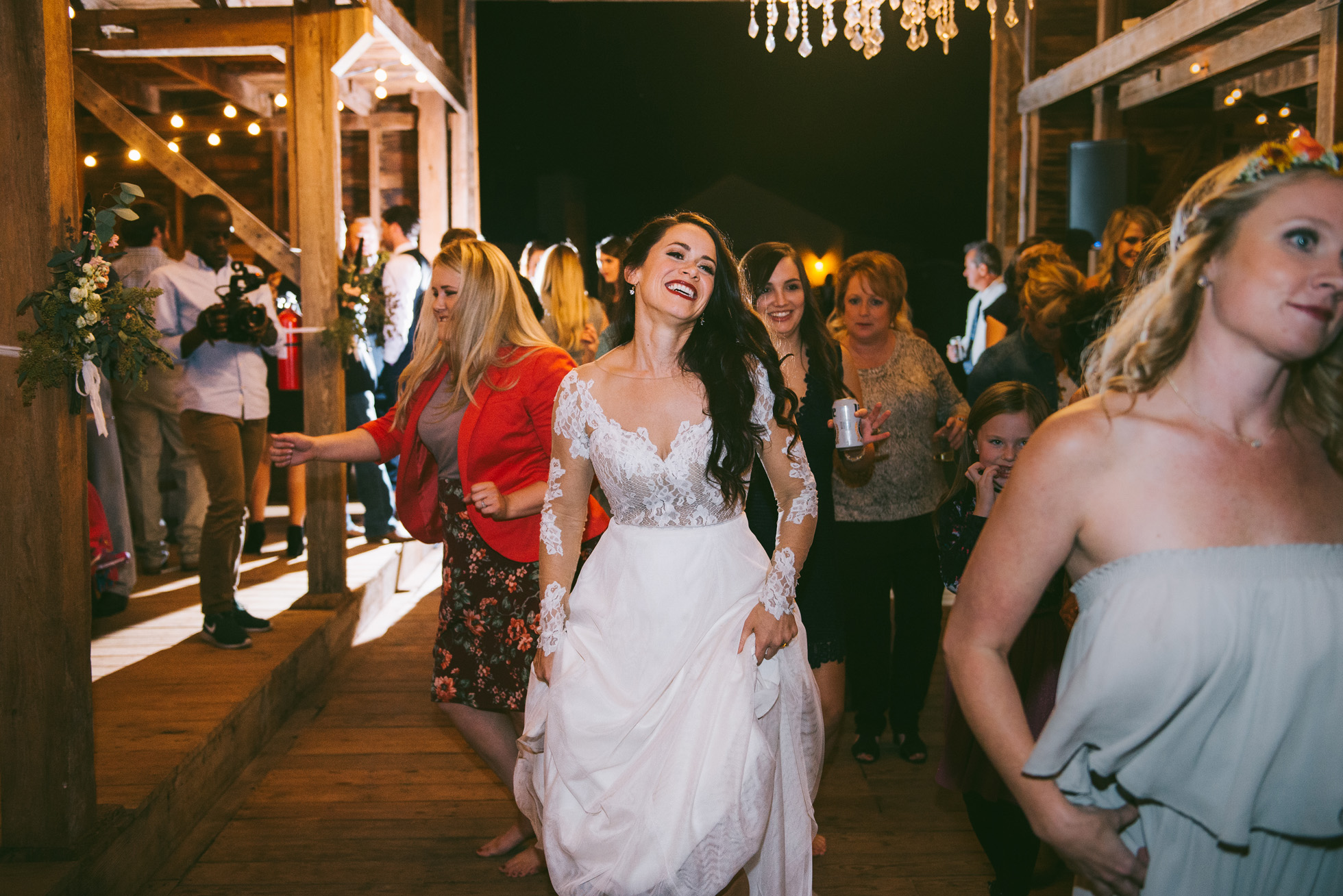 Barn at the Woods wedding
