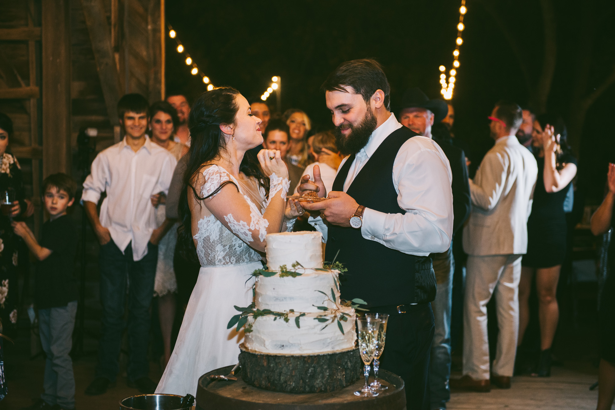 Barn at the Woods wedding