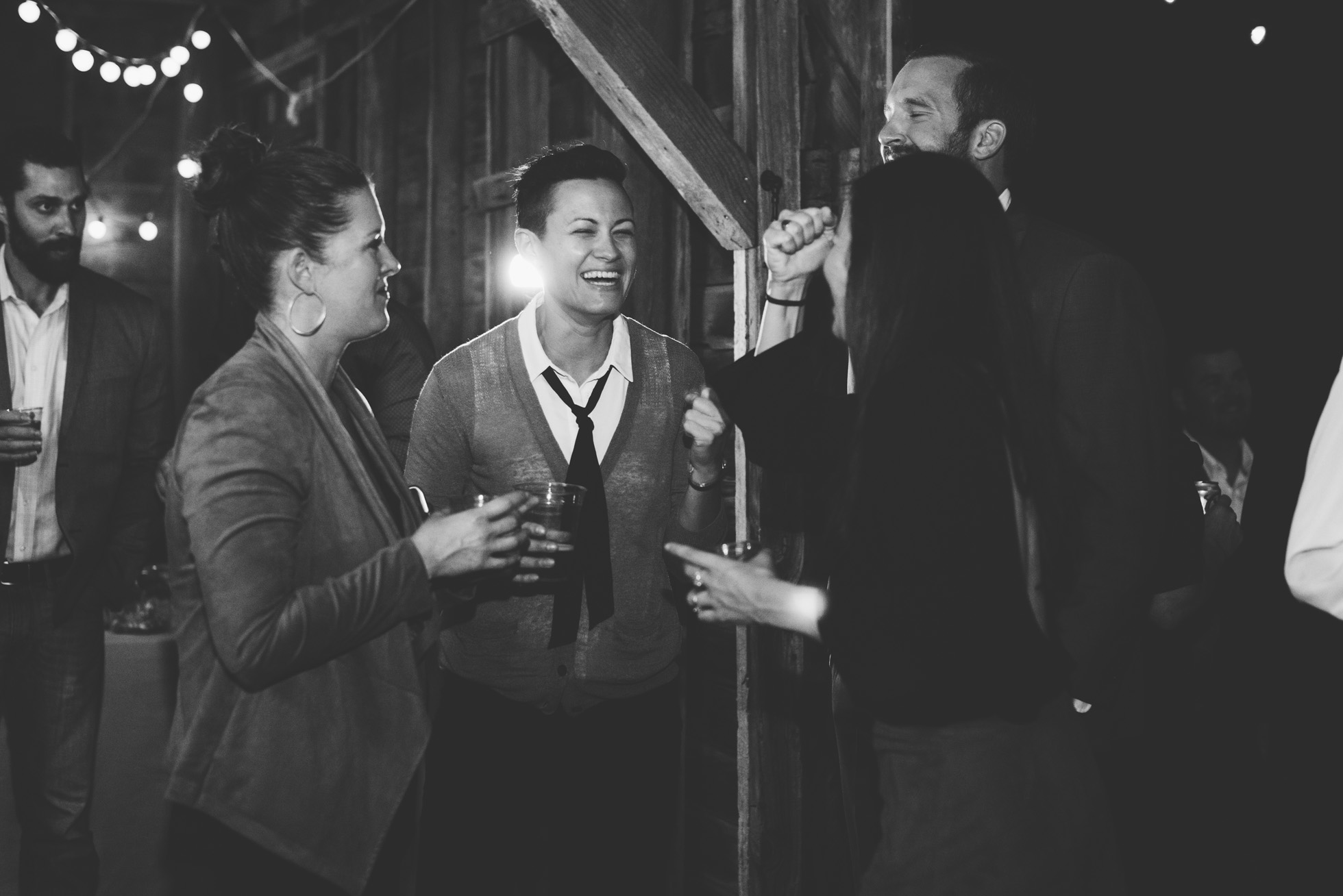 Barn at the Woods wedding