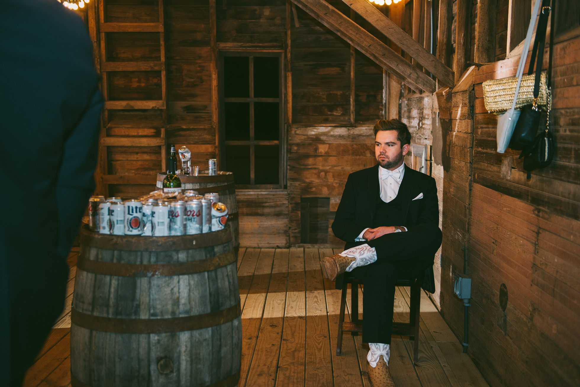 Barn at the Woods wedding