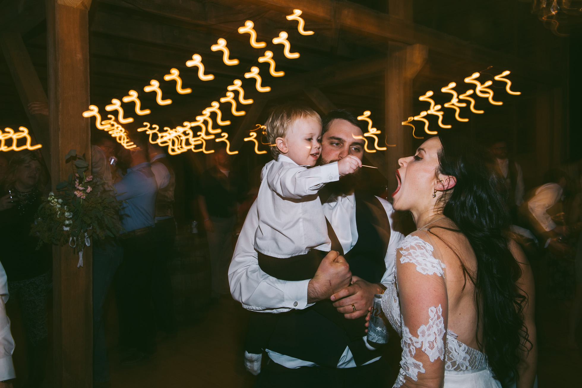 Barn at the Woods wedding