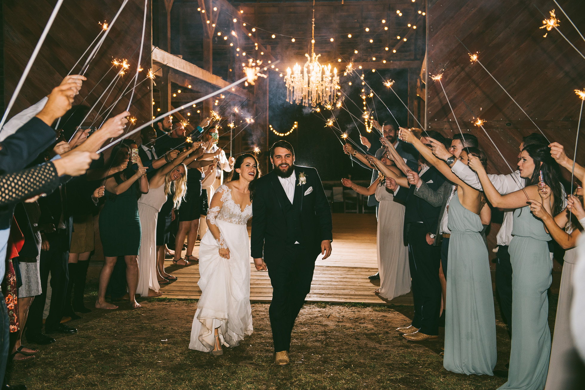 Barn at the Woods wedding