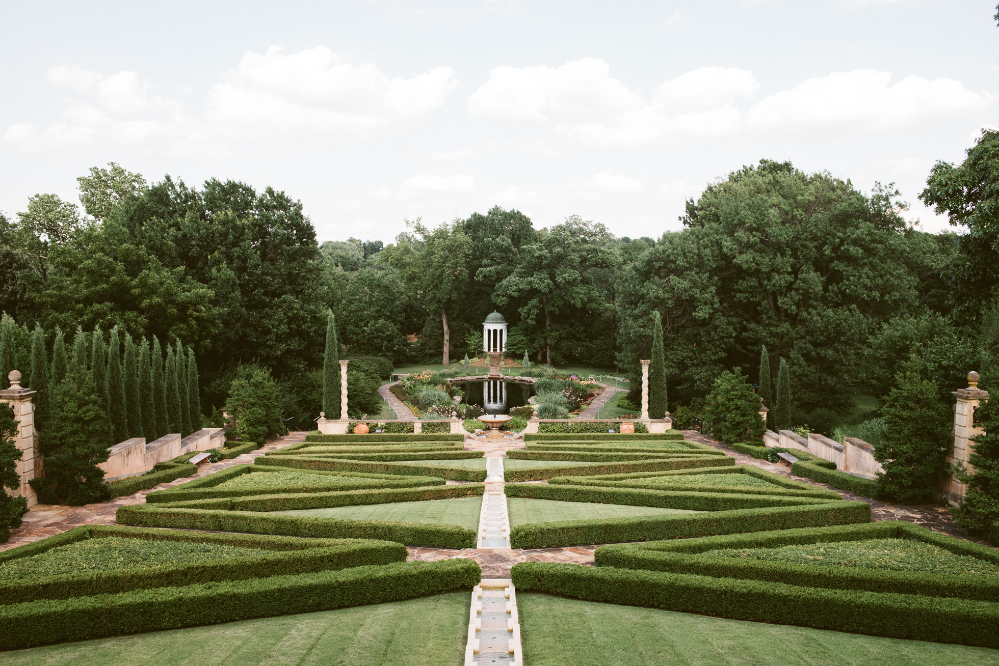 Philbrook Museum of Art Gardens Bridal | Kerrie