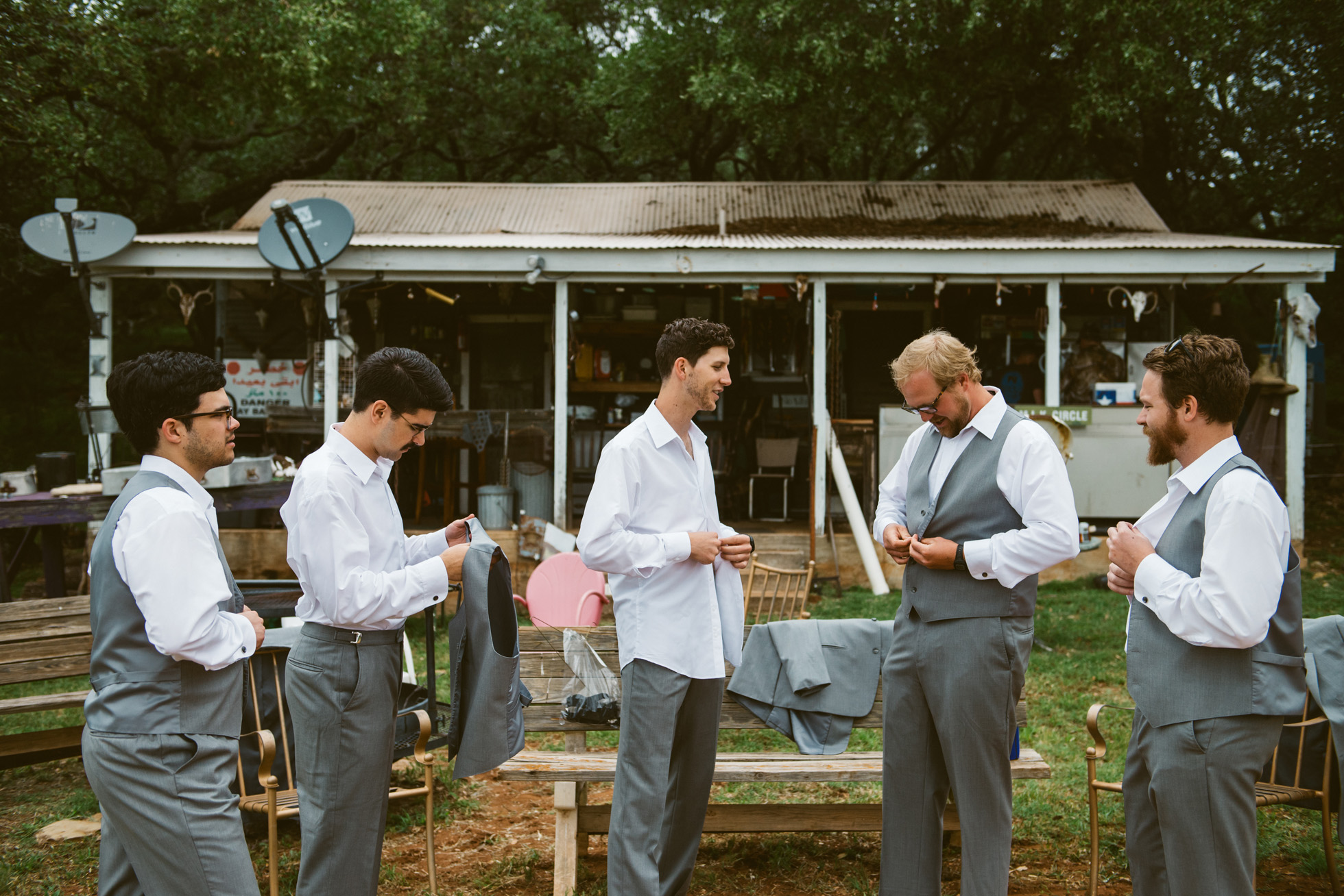 Intimate Texas Ranch Bohemian Wedding