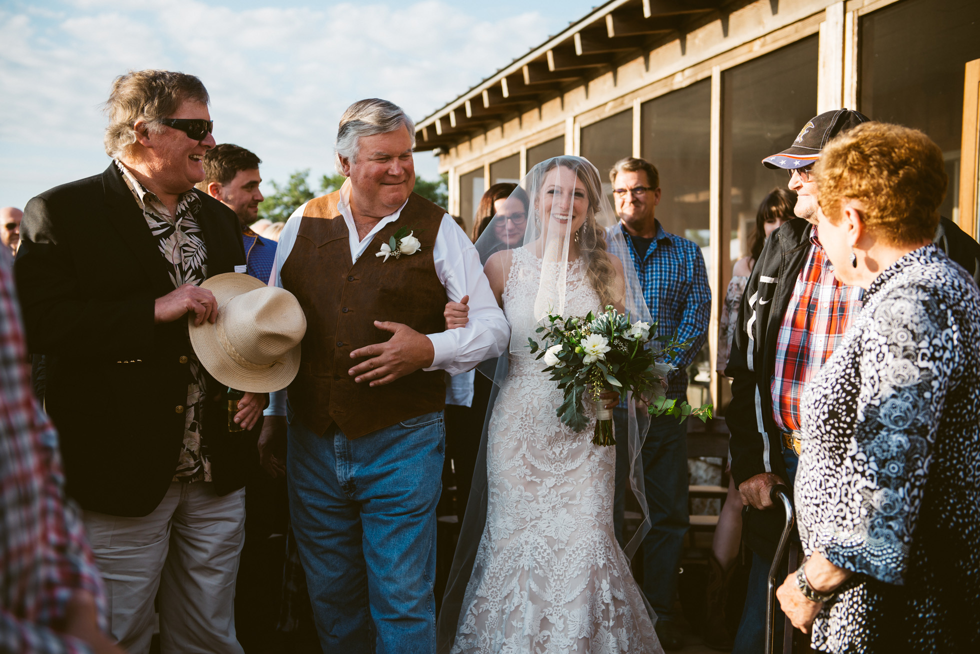 Intimate Texas Ranch Bohemian Wedding