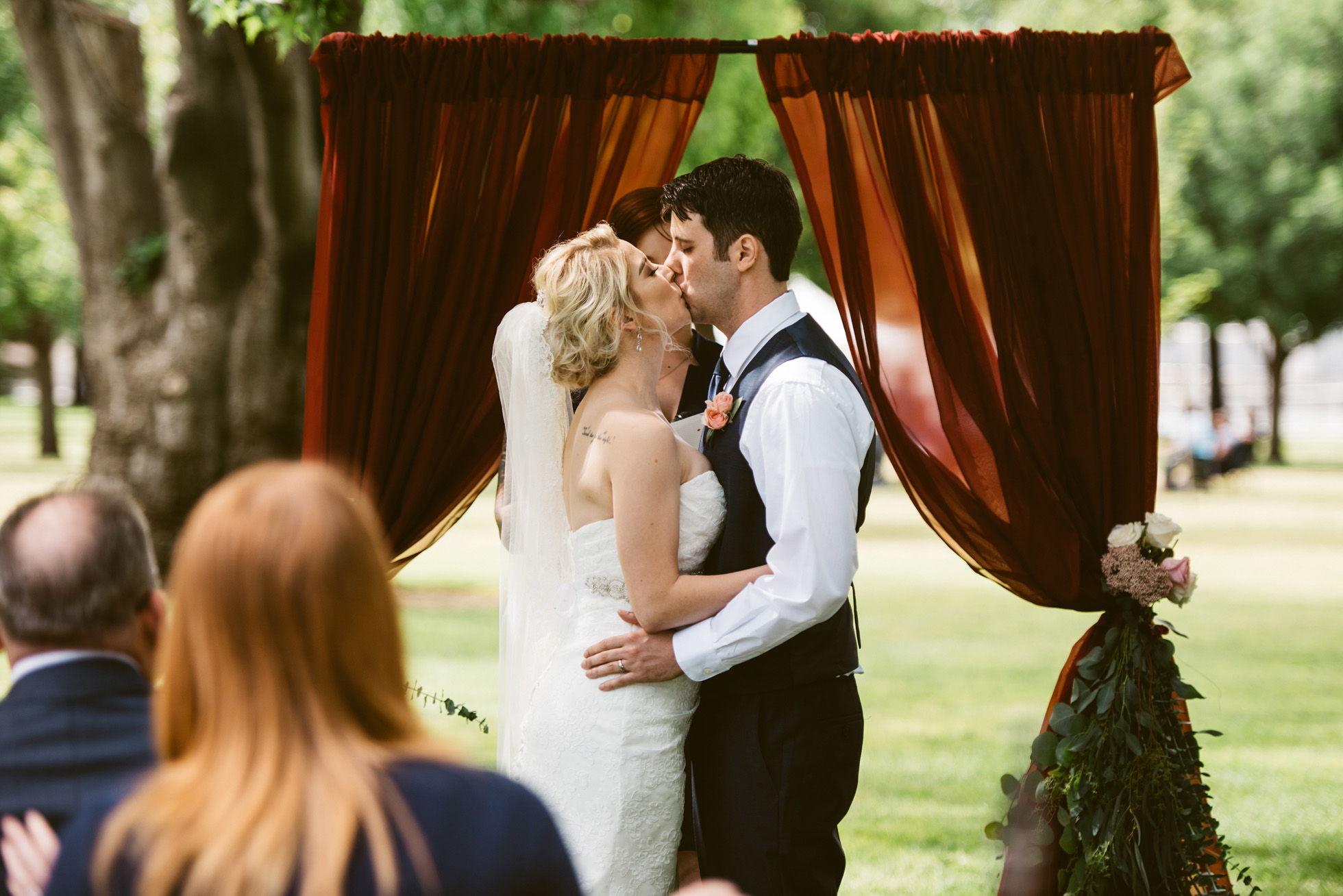 Tri-Cities Washington State Park Wedding